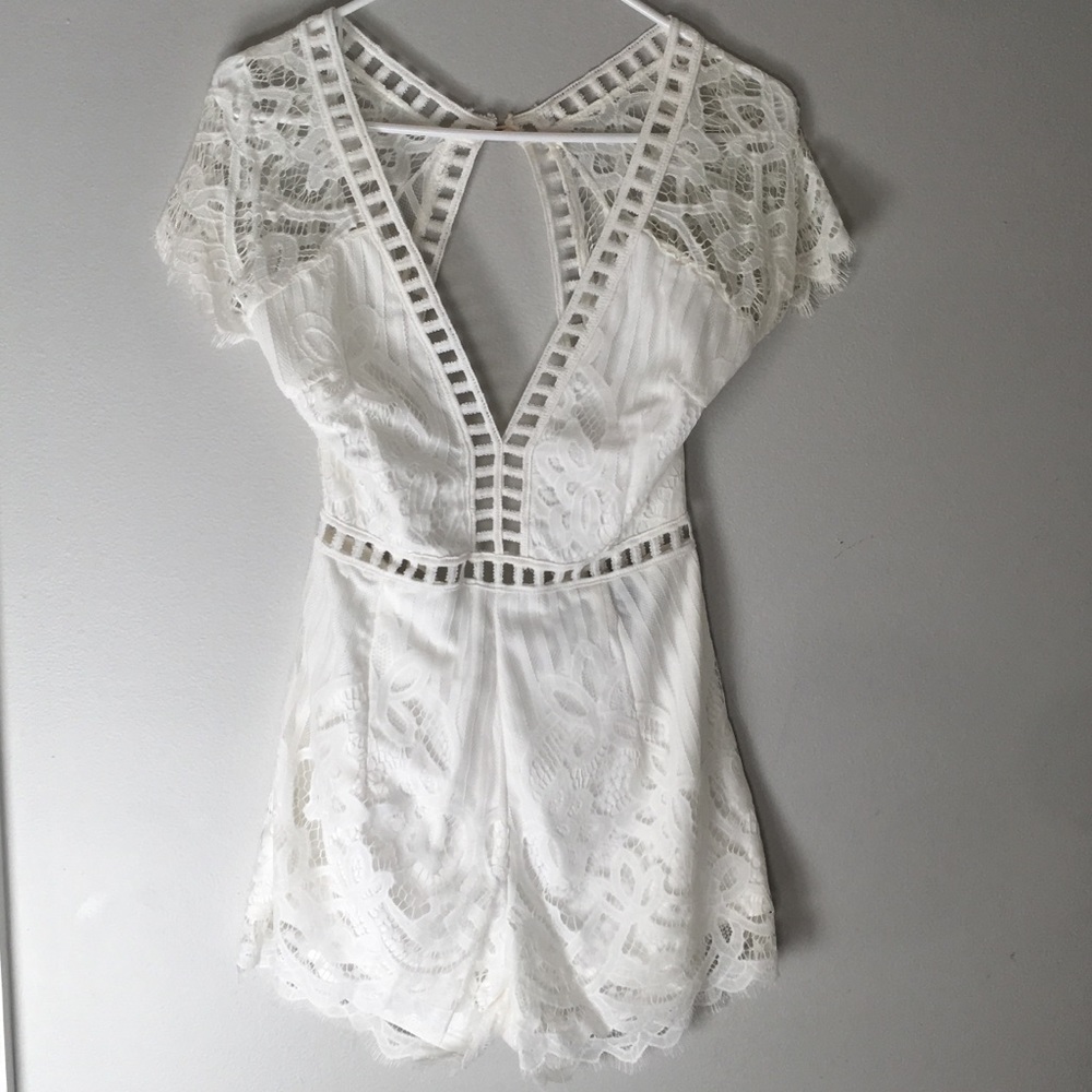 Lace Romper